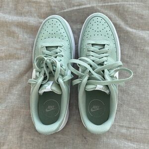 Mint Green Nike Court Vision Alta Women’s 8.5